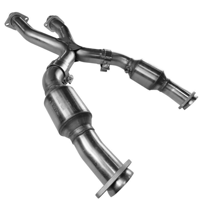 Kooks Headers Kooks 99-04 Ford Mustang GT / Cobra 2 1/2in In x 2 1/2in OEM Out Cat SS X Pipe Kooks HDR Req