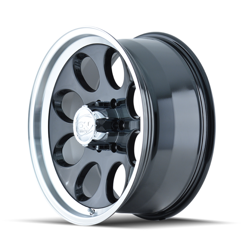 ION Wheels ION Type 171 17x9 / 5x135 BP / 0mm Offset / 87mm Hub Black/Machined Wheel