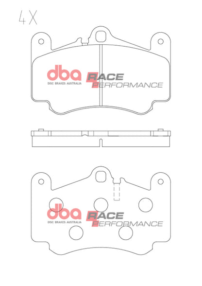 DBA 97-13 Porsche 911 996/99 RP Performance Front Brake Pads