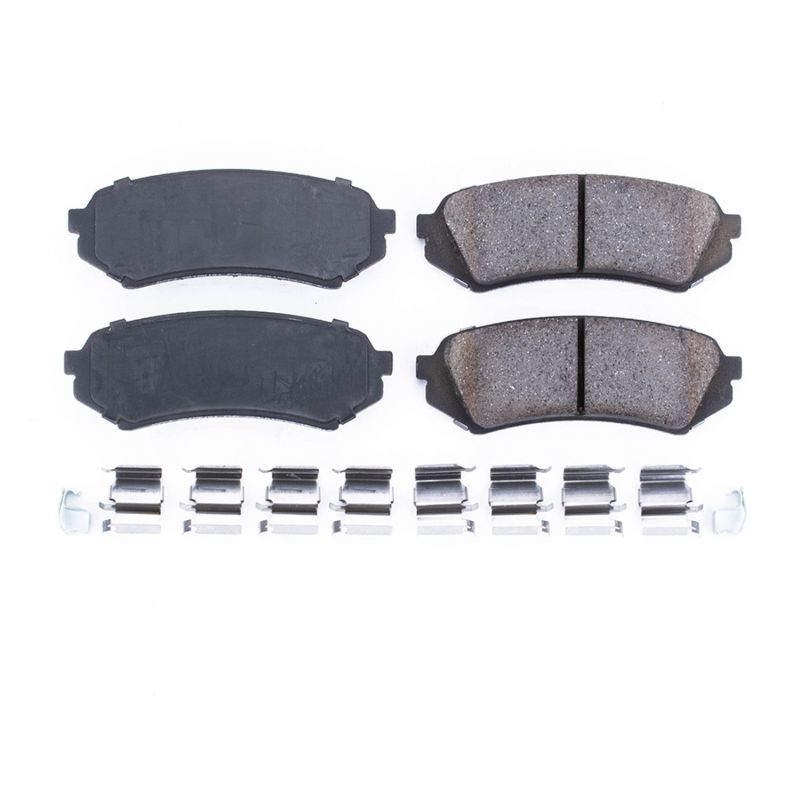 PowerStop Power Stop 98-07 Lexus LX470 Rear Z17 Evolution Ceramic Brake Pads w/Hardware