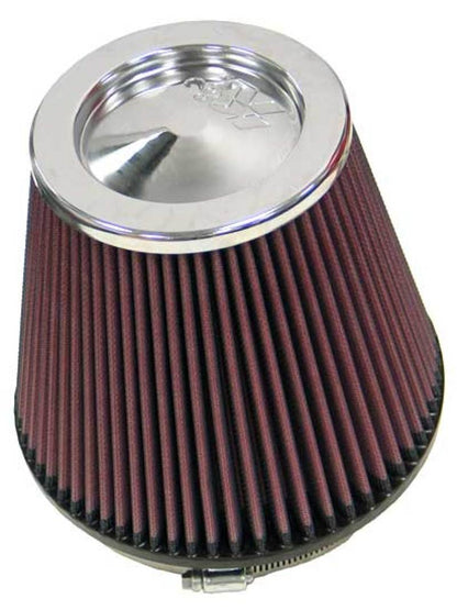 K&N Engineering K&N Round Tapered Universal Air Filter 6in Flange ID x 7.5in Base OD x 5in Top OD x 6.5in Height