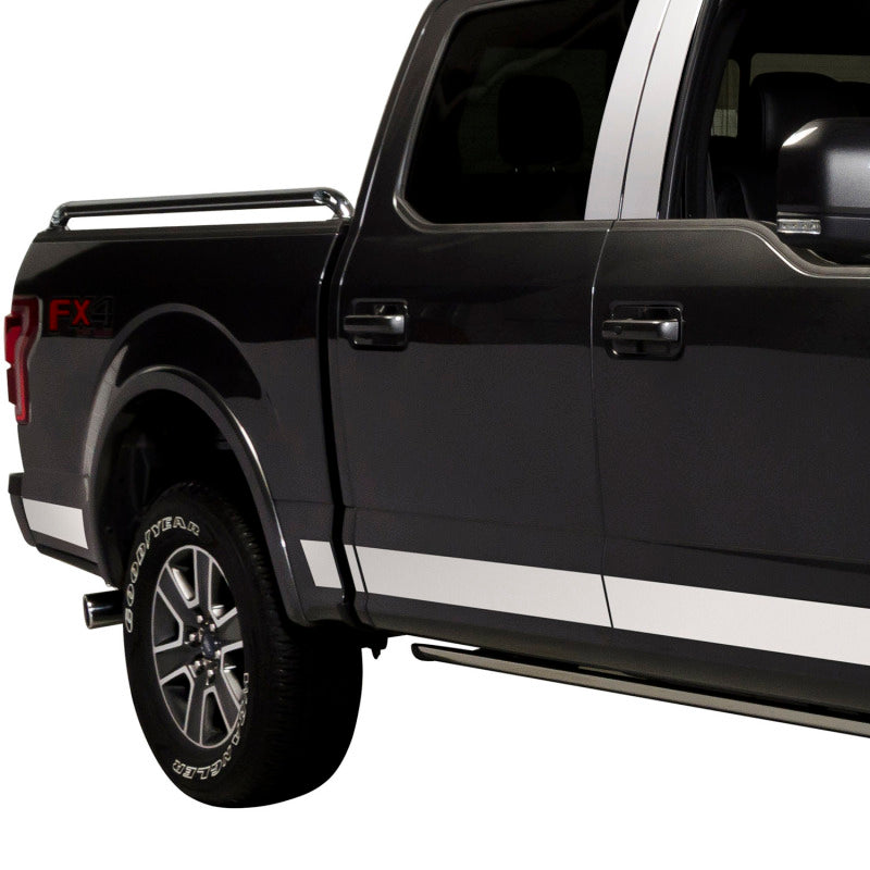 Putco 09-14 Ford F-150 Super Crew 5.5 Short Box (w/ Flares) - 7in Wide - 12pcs Pro SS Rocker Panels