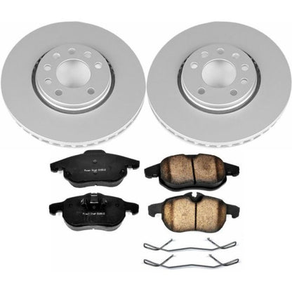 PowerStop Power Stop 03-11 Saab 9-3 Front Z23 Evolution Sport Coated Brake Kit