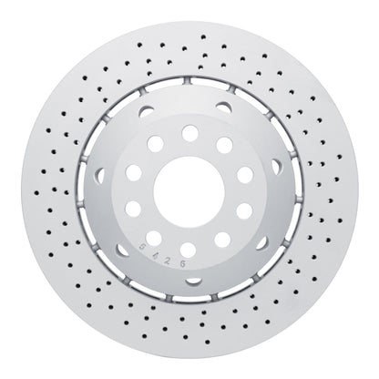 DFC 03-04 Audi RS6 Left Rear Drilled Hi-Carbon Alloy Geomet Coated Rotor
