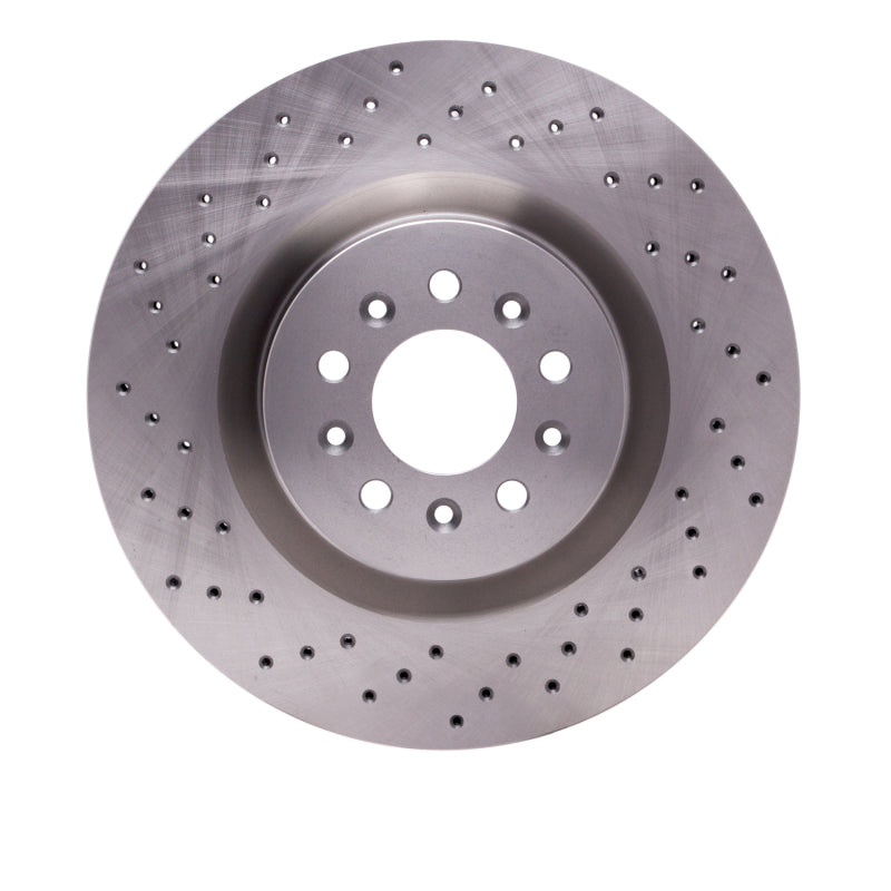 DFC 05-06 Ford GT Front Drilled Brake Rotor
