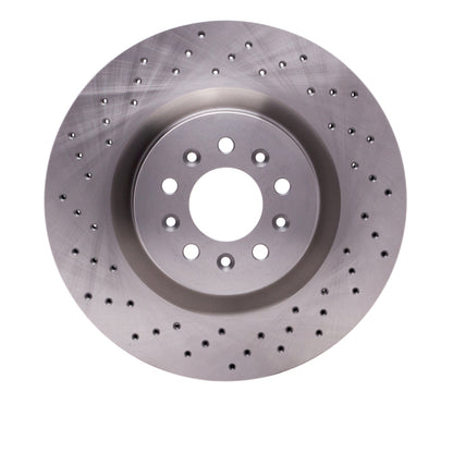 DFC 05-06 Ford GT Front Drilled Brake Rotor