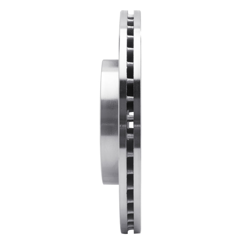R1 Concepts R1 11-19 Ford Fiesta (USA/Canada) Front Right Drilled & Slotted Silver Brake Rotor
