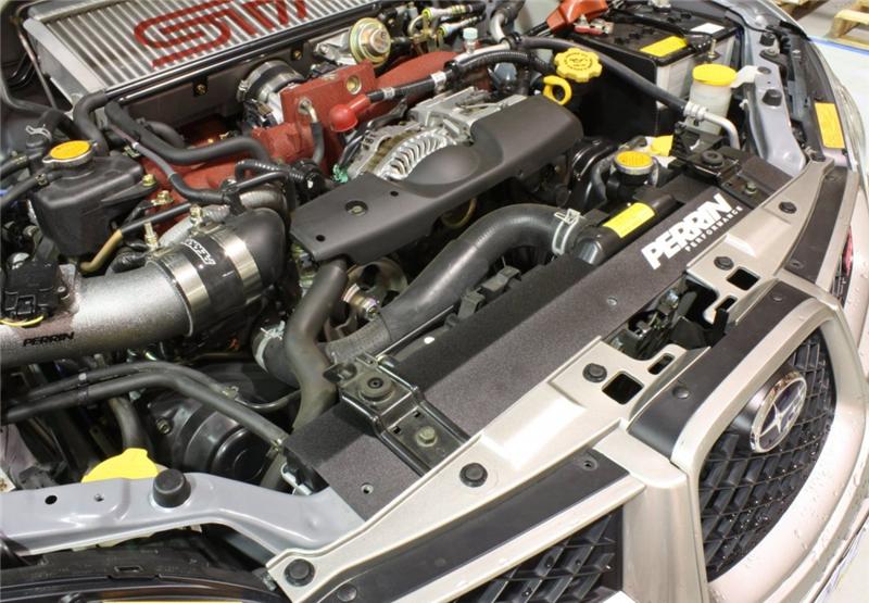 Perrin Performance PERRIN 02-07 Subaru WRX/STi Radiator Shroud - Black