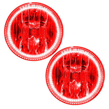 ORACLE Lighting Oracle 03-10 Hummer H2 LED Fog Light Halo Kit - Red