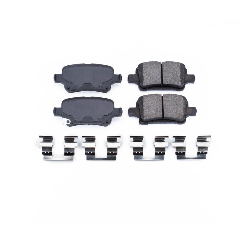 PowerStop Power Stop 17-18 Buick LaCrosse Rear Z17 Evolution Ceramic Brake Pads w/Hardware