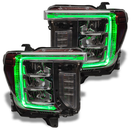 ORACLE Lighting Oracle 20-21 GMC Sierra 2500/3500 HD RGB+W Headlight DRL Upgrade Kit - ColorSHIFT