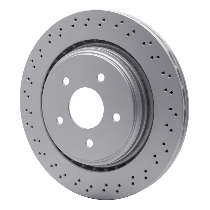 DFC 06-13 Cadillac XLR Rear Drilled GeoSPEC Coated Rotor