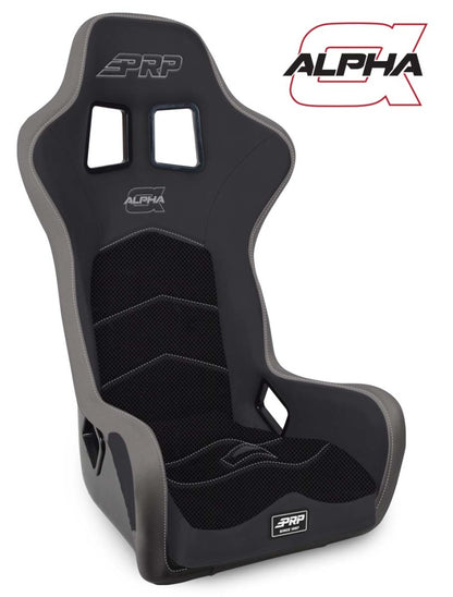 PRP Seats PRP Alpha Composite Seat- Black/Grey