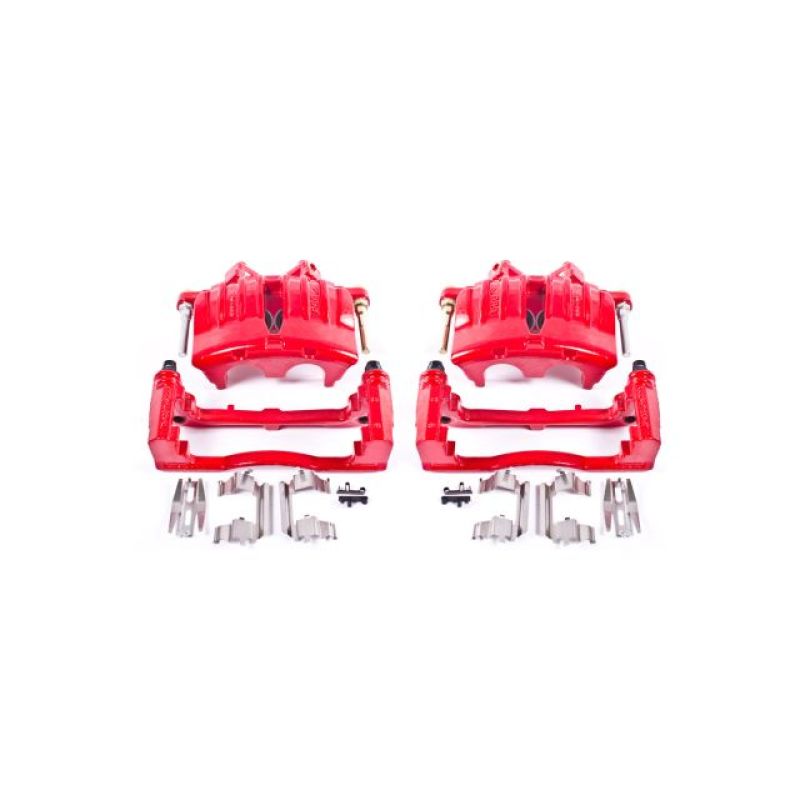 PowerStop Power Stop 04-05 Buick Rainier Front Red Calipers w/Brackets - Pair