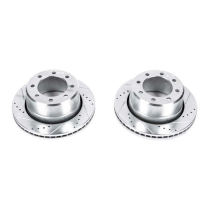 PowerStop Power Stop 11-12 Ram 3500 Rear Drilled & Slotted Rotor - Pair