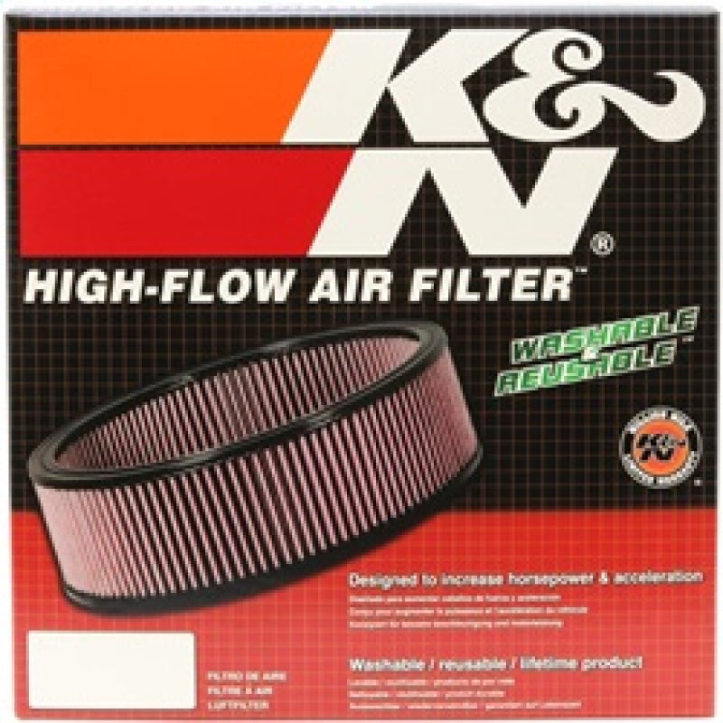 K&N Engineering K&N Custom Air Filter - Oval - 11.5in O/S L x 8.125in O/S W x 2in H