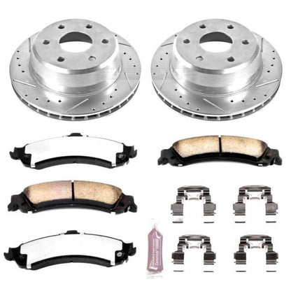 PowerStop Power Stop 02-06 Cadillac Escalade Rear Z36 Truck & Tow Brake Kit
