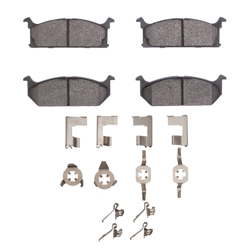 R1 Concepts R1 1989-1994 Geo Metro Front R1 Ceramic Pads & Hardware Kit