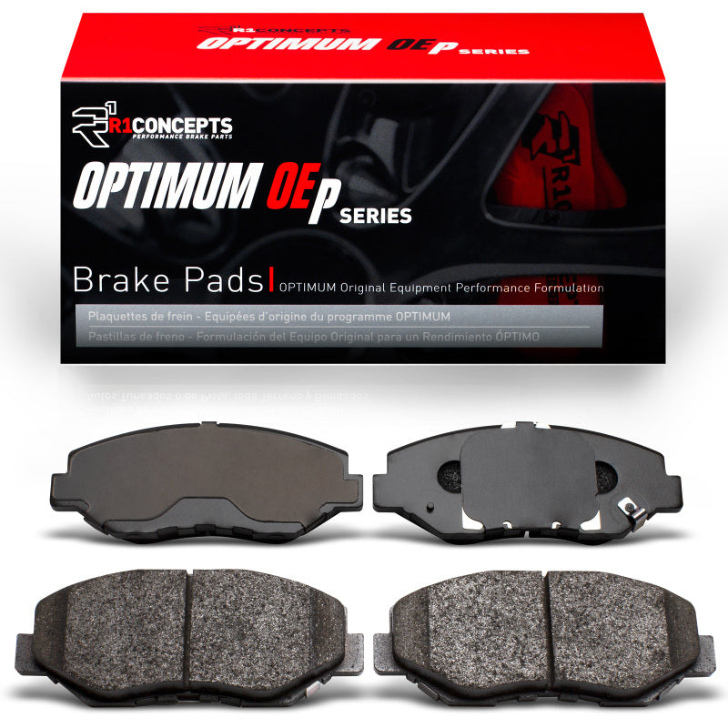 R1 Concepts R1 13-14 Honda Fit Front Optimum OE Brake Pads