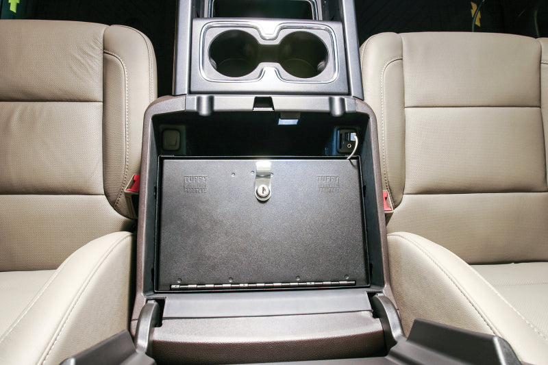 Tuffy Products Tuffy Console Safe W/ Keyed Lock For Chevrolet Silverado