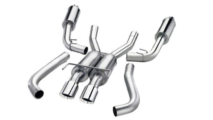 CORSA Performance Corsa 2014-2019 C Sierra/Chevy Silv 1500 Crew Cab/Std. Bed 5.3L V8 Black Sport Dual Rear CB Exhaust
