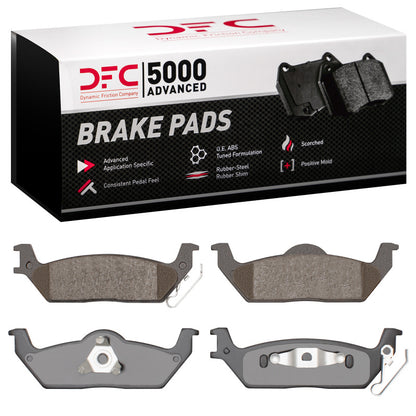 DFC 10-11 Ford F-150 RWD Rear 5000 Advanced Ceramic Brake Pads