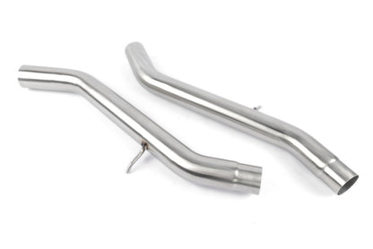 Dinan 21-27 BMW M3/M4 (G80/G82/G83) Valved Axleback Exhaust System - Black Tips