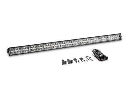 Go Rhino Xplor Bright Series Dbl Row LED Light Bar (Side/Track Mount) 50in. - Blk