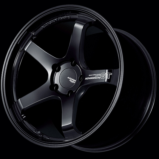 Advan GT for Porsche 21x10.5 / +19 Offset / 5x112 / 66.5mm Bore / Racing Gloss Black