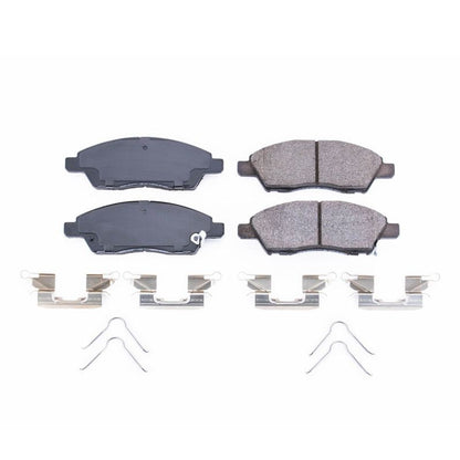 PowerStop Power Stop 15-16 Nissan Micra Front Z17 Evolution Ceramic Brake Pads w/Hardware