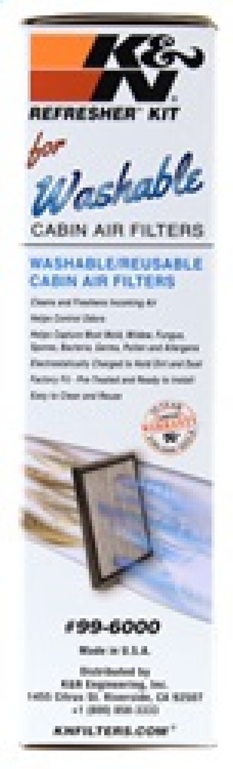 K&N Engineering K&N Cabin Filter Cleaning Kit