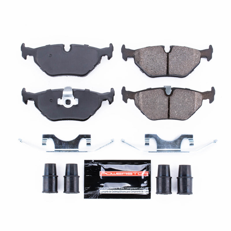 PowerStop Power Stop 01-02 BMW 525i Rear Z23 Evolution Sport Brake Pads w/Hardware