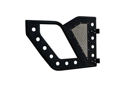 DV8 Offroad Jeep 18+ Wrangler JL / 20+ Gladiator JT Rear Rock Doors w/ Perforated Aluminum Mesh