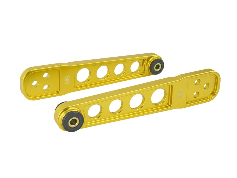 Skunk2 Racing Skunk2 01-05 Honda Civic Gold Anodized Rear Lower Control Arm (Includes Socket Tool)