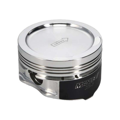 Manley Performance Manley Ford Falcon XR-6 Turbo 3.91in Stroke 3.633in Bore 9:1 CR -10cc Dish Piston Set w/Rings (ED)