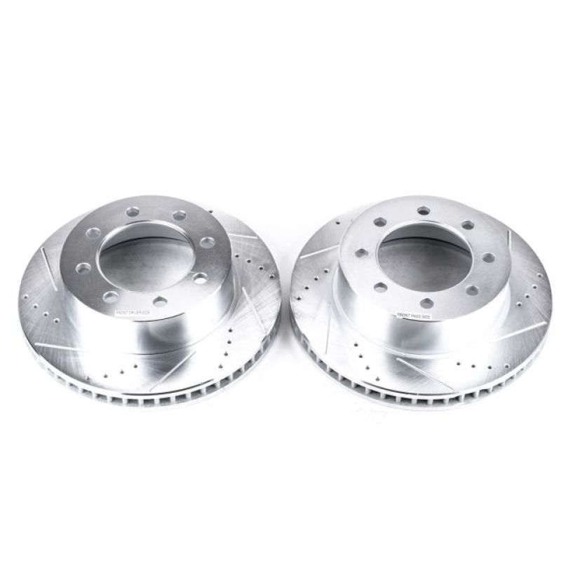 PowerStop Power Stop 03-08 Dodge Ram 3500 Front Drilled & Slotted Rotor - Pair