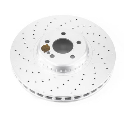 PowerStop Power Stop 17-18 Mercedes-Benz C43 AMG Front Evolution High Carbon Geomet Coated Rotor