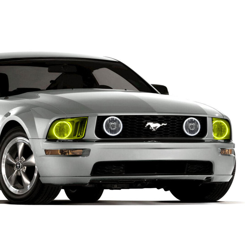 ORACLE Lighting Oracle Ford Mustang 05-09 Halo Kit - ColorSHIFT w/ 2.0 Controller