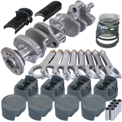 Eagle Chevy 350 3.750in Crank 5.700in H-Beam -16cc Inv Dome 4.030in Pistons Rotating Assembly