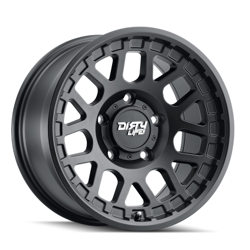 Dirty Life 9306 Mesa 17x9 / 6x139.7 BP / 0mm Offset / 106mm Hub Matte Black Wheel