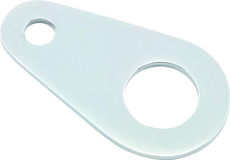Bikers Choice Chrome Custom Single Hole Universal Ignition Switch Bracket Replaces H-D 69024-77