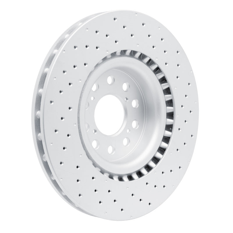 DFC 23-26 Honda Civic Hatchback Front Drilled Hi-Carbon Alloy Geomet Coated Rotor