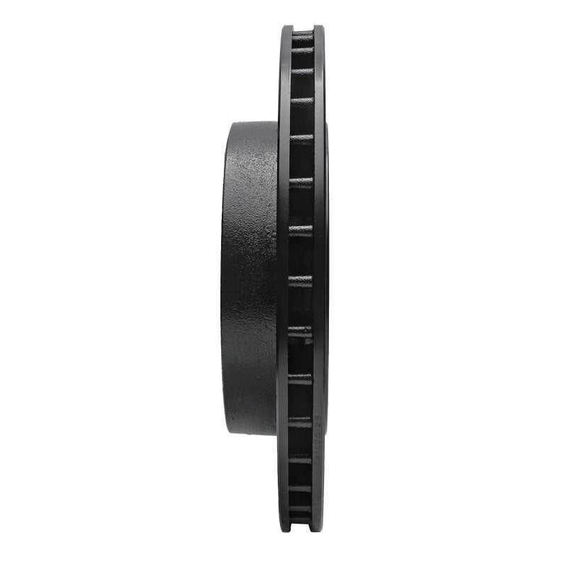 R1 Concepts R1 06-10 Jeep Grand Cherokee Rear Right Drilled & Slotted Black Brake Rotor