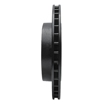 R1 Concepts R1 06-10 Jeep Grand Cherokee Rear Right Drilled & Slotted Black Brake Rotor