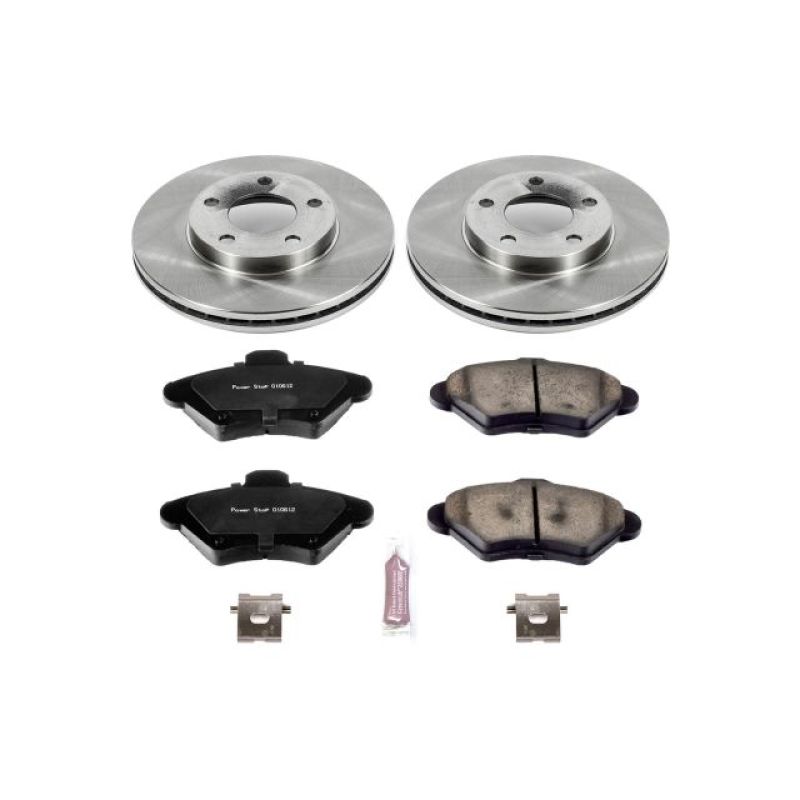 PowerStop Power Stop 94-98 Ford Mustang Front Autospecialty Brake Kit