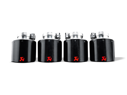 Akrapovic Akrapovic 06-13 Chevrolet Corvette ZO6/ZR1 (C6) Tail Pipe Set (Carbon 115 mm)