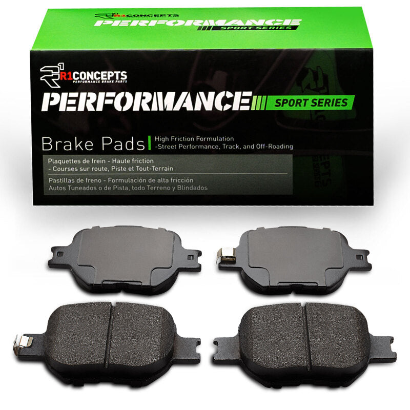 R1 Concepts R1 00-10 Toyota Celica Front Performance Sport Brake Pads
