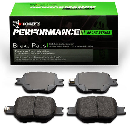 R1 Concepts R1 00-10 Toyota Celica Front Performance Sport Brake Pads