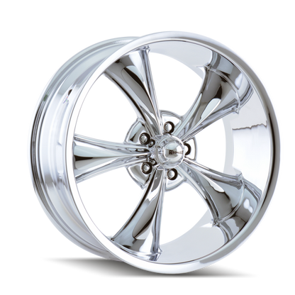 Ridler Wheels Ridler 695 20x8.5 / 5x120.65 BP / 0mm Offset / 83.82mm Hub Chrome Wheel