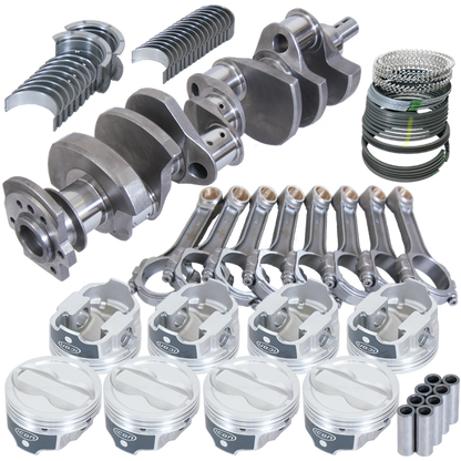 Eagle Chevy 350 3.750in Crank 6.000in I-Beam Rods -18cc 4.000in Pistons Rotating Assembly